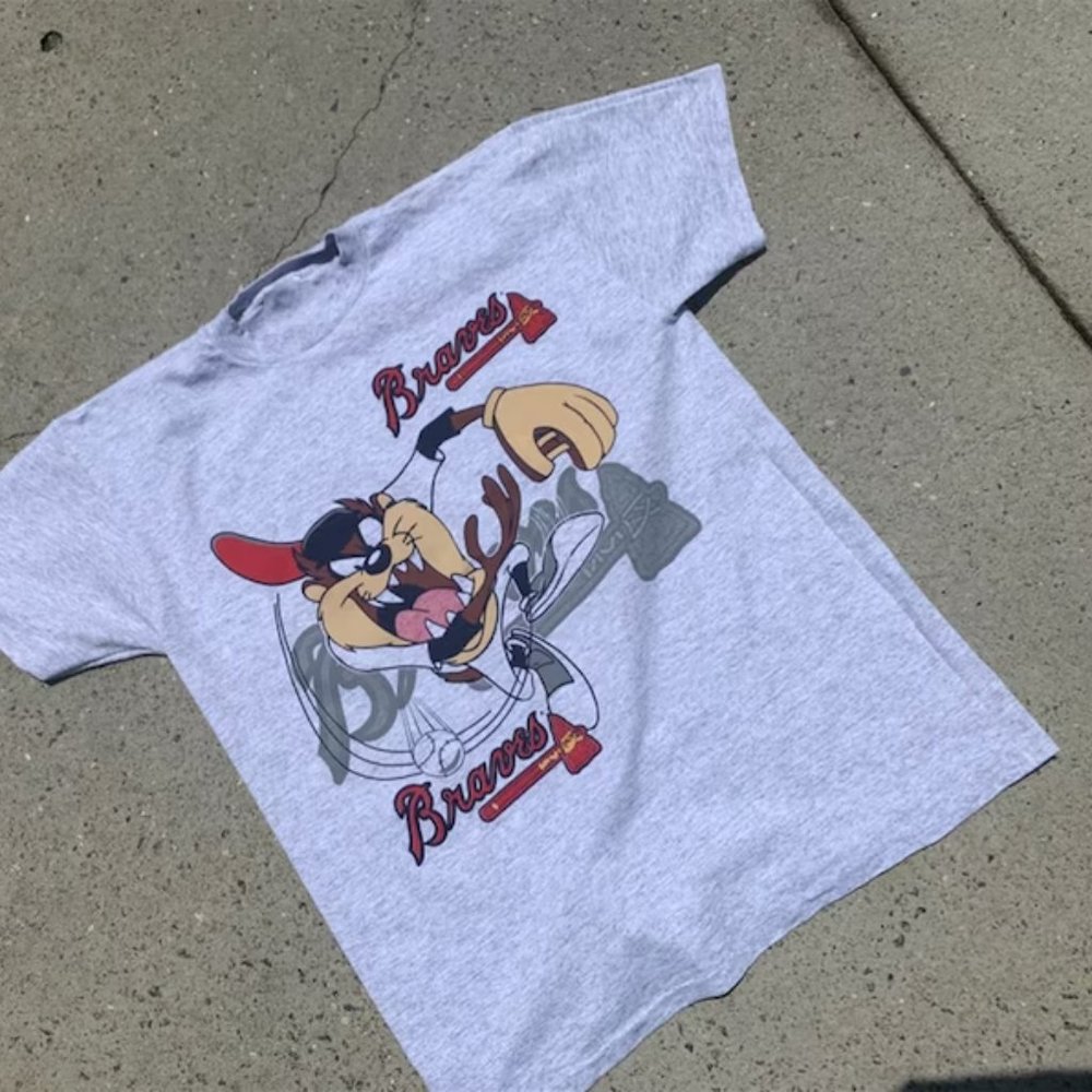 Vintage 1995 MLB Atlanta Braves Shirt, Unisex T-Shirt Sweatshirt Hoodie, Vintage